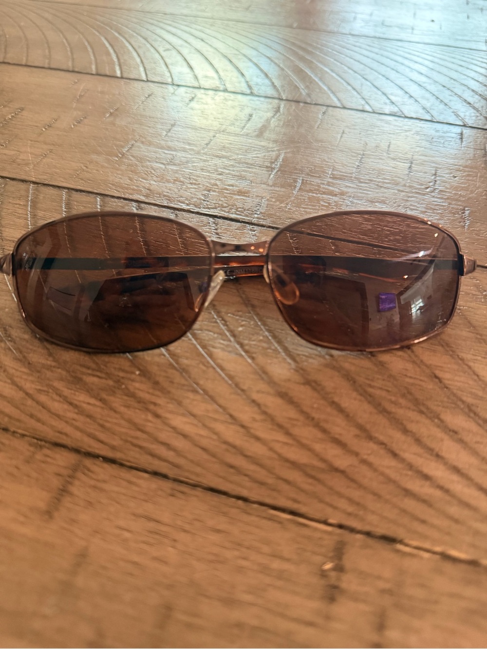 Vintage Jones new york oval sunglasses tortoise JNM1188CH 90s Y2k wire frame